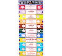 Satya – Bâtons d'encens – 15 g x 12 boîtes (180 g)