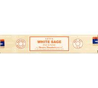 Satya Bâtons d'encens authentiques 15 g 1 paquet de différents parfums Sauge blanche