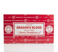 Satya Bangalore (Bng) Dragon de Feu de btons d'encens 12 Boîtes X 15 g (180 Grammes Total)