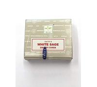 Satya ENCENS Cone Sauge Blanche - Lot DE 4 BOITES DE 12 Cones D'ENCENS -