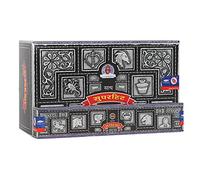Satya Bâtons d'encens indiens Super Hit – Parfum Nag Champa – 12 boîtes