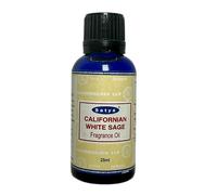 SATYA Huile Aromatique Sauge Blanche Californienne 25 ml - Purification et Nettoyage Energétique - HOSTENATURA