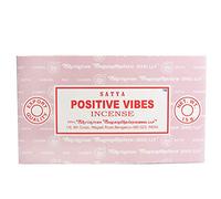 Satya Lot de 12 bâtons d'encens positives 15 g au total 180 g