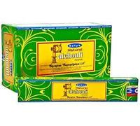 Satya Bâtons d'encens Patchouli – Lot de 3 – 15 g