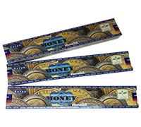 Satya Money Incense Bâtons - Lot de 3 (15 g chacun), doré