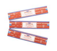 Satya Nag Champa Celestial Lot de 3 paquets de bâtonnets d'encens