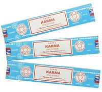 Satya Nag Champa Karma Lot de 3 boîtes de bâtons d'encens