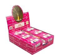 Satya Nag Champa Lot de 12 boîtes de 20 cônes d'encens Rose