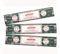 Satya Nag Champa Lot de 3 boîtes de bâtonnets d'encens Jasmin