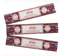 Satya – Bâtonnets d'encens – Nag Champa Opium – Lot de 3 paquets