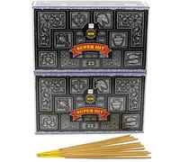 Satya Nag Champa Paquet de bâtonnets d'encens Super Hit, Lot de 24