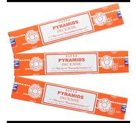 Satya Nag Champa Pyramids Lot de 3 boîtes de bâtonnets d'encens