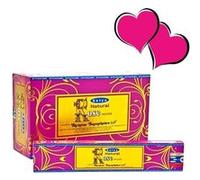 Satya Sai Baba - encens indien aphrodisiaque rose satya sai baba 2x (24 batons) Multicolore, Neutre G