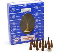 Satya Sai Baba Nag Champa Cônes d'encens Nagchampa - 12 boite = 144 cônes