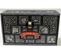 Satya Super Hit Lot de 12 boîtes de 15 g et 180 bâtonnets d’encens
