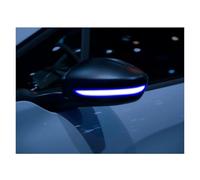 SAUANMNKTP Lumière voiture Pour Citroen Pour C3 MK3 III Pour C4 Cactus LED Clignotants Dynamiques Rétroviseurs Latéraux Feux Clignotants Rétroviseur clignotants LED dynamiques(Blue-Yellow)