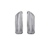 SAUANMNKTP Lumière voiture Pour Volvo V70 Pour S60 Pour S80 XC70 Pour XC90 2000-2009 Clignotants Lampe 2PCS LED Feux De Position Latéraux Dynamiques Rétroviseur clignotants LED dynamiques(Crystal)