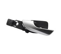 SAUANMNKTP Remplacement Poignée Portière Extérieure Pour Alfa Pour Giulietta 2010 2011-2019 156092167 156092165 Poignée Porte Intérieure Avant Gauche Droite Interne Chrome Argent(Left 156092167)