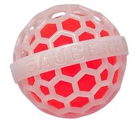 Sauberkugel® - Boule de nettoyage de sac réutilisable (1x Blanc/Orange) - Enlève la saleté, les miettes et les peluches des sacs, valises, sacs à dos et cartables - Cadeau gadget
