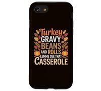 Sauce à la Dinde et Petits Pains Casserole drôle Thanksgiving Coque pour iPhone SE (2020) / 7/8
