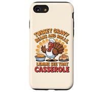 Sauce à la Dinde et Petits Pains Casserole drôle Thanksgiving Coque pour iPhone SE (2020) / 7/8