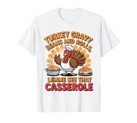Sauce à la Dinde et Petits Pains Casserole drôle Thanksgiving T-Shirt