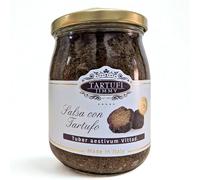 Sauce à la Truffe 500g | Format Maxi | Cuisine Pro et Maison | Saveur Intense | Idéale pour Pâtes, Viandes, Pizzas, Bruschettas | Truffe Noire de Qualité | Produit en Italie
