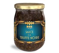Sauce à la Truffe Noire 500g | Sauce aux Truffes | Melanosporum Vitt. | Artisanat Italienne | Sans gluten | Pour les pâtes, la viande, la pizza | DOS Tartufi
