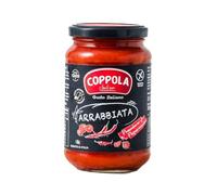 Sauce Arrabbiata Coppola- sans sucre ajouté 350g (Pack de 6)