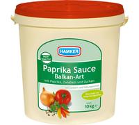 Sauce au paprika Hamker type balkanique épicée et tomatisée 10L