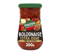 Sauce bolognaise extra riche PANZANI - le pot de 200g Lot De 4 - Par Lot