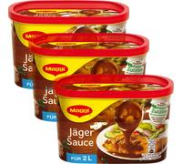 Sauce chasseur Maggi idéale pour les escalopes, les rôtis et les steaks 200g, paquet de 3