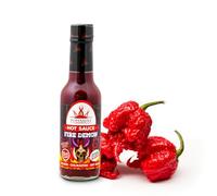 Sauce Chili Poppamies Fire Demon - Sans gluten, sans lactose, végétalienne - Piquant : 11/10 150ml