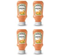 Sauce cocktail Heinz tête de gondole Squeeze bouteille 220 ml 4er Pack