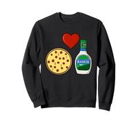 Sauce condimentaire Funny Foodie pour Les Amateurs de Pizza Ranch Dressing Sweatshirt