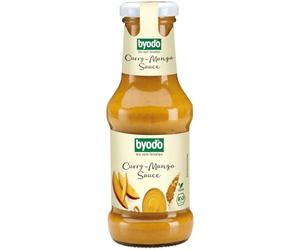 Sauce curry-mangue sans gluten BIO 250 ml Byodo