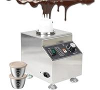 Sauce électrique chauffage de bouteille alimentaire plus chaud 30-85℃/86-185 ℉, Distributeur plus chaud de sauce avec bouton de température et lampe de chaleur pour snack bars, restaurant, cantines