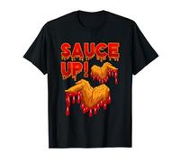Sauce et mange Chicken Wing Food Chicken Wing T-Shirt