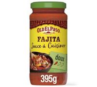 Sauce Fajita Douce à Cuisiner, Saveur Authentique Mexicaine, Pot 395g - Lot de 3 - vendu par Lot
