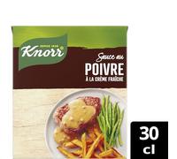 Sauce Liquide Poivre à la Crème Fraîche KNORR - la brique de 30 cl Lot De 4 - Par Lot