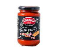 Sauce Napoletana Coppola - sans sucre ajouté 350g (Pack de 6)