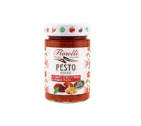 Sauce pesto rouge tomate et fromage FLORELLI - le pot de 190g Lot De 3 - Par Lot