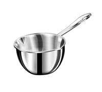 Sauce Polyvalente Pan Mini-pot À Soupe Saucepane En Acier Inoxydable Avec Une Longue Poignée Deux Becs Sauce À Sauce