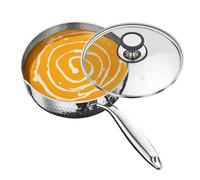 Sauce Pot - Cooking Pot With Steamer | Non-Stick Cookware With Lid And Handle For Home Kitchen Cooking Frying Simmering Boiling Soup Sauce Healthy Meals