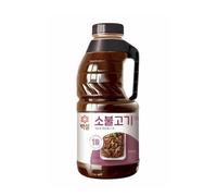Sauce pour BBQ Boeuf (Bulgogi) 500g/bouteille et 2,45kg/Bidon - Livraison Gratuite France (2 bidons 2,45kg)