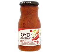 Sauce pour pâtes aux tomates et poivrons rouges Loyd Grossman - 350 g - Paquet de 1