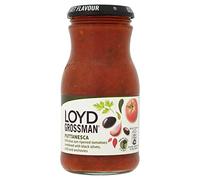 Sauce pour pâtes Puttanesca Loyd Grossman - 350 g - Paquet de 1
