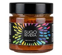 Sauce Riviera Cuvea 180 gr - Crème de tomates séchées, huile d'olive extra vierge, olives noires, anchois et origan