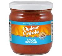 Sauce Rougail Chaleur Créole 380g - Épicez vos plats avec la saveur authentique d'îles exotiques - Catégorie Créole Originale - Le Lot De 3