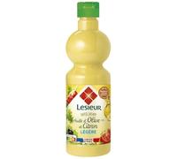 SAUCE SALADE HUILE D'OLIVE ET CITRON LÉGÈRE 500ML, LESIEUR, LOT DE 4